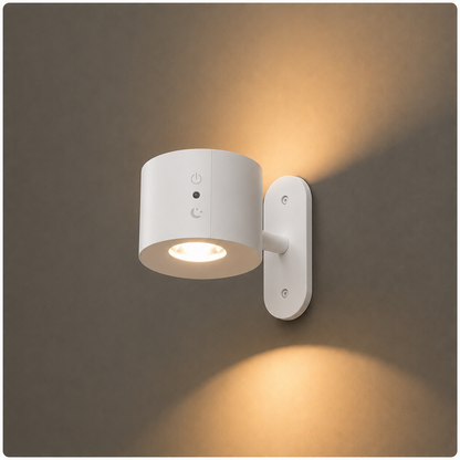 AVYO Halo™ | Lampe murale LED rotative 360° sans fil